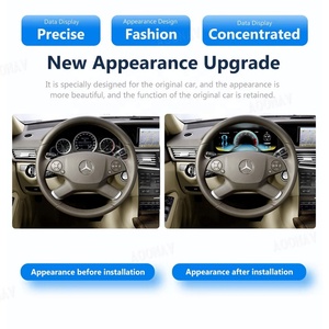 12.3 Inch Car LCD Digital Cluster for Mercedes Benz E W212 2010-2015 Original LCD Stereo Virtual <b>Speedometers</b> Dashboard Player - Product Image 3