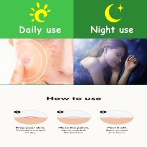 Miếng dán mụn dạng sao dễ thương, chứa hydrocolloid, hấp thụ chất lỏng và giảm đỏ, sản phẩm chăm sóc da thuần chay và không thử nghiệm trên động vật (32 miếng) - Product Image 5