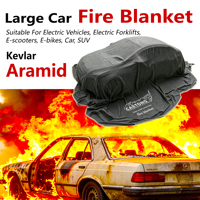 Couverture anti-feu pour véhicules électriques (VE) haute température 3*4m 6*8m 4*4m 9*8m 10*10m en Kevlar Para-Aramide de qualité supérieure
