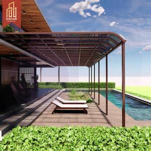 Toldo Retráctil Eléctrico Grande para Exteriores con Luces LED para Patio Trasero, Terraza y Camping - Product Image 1