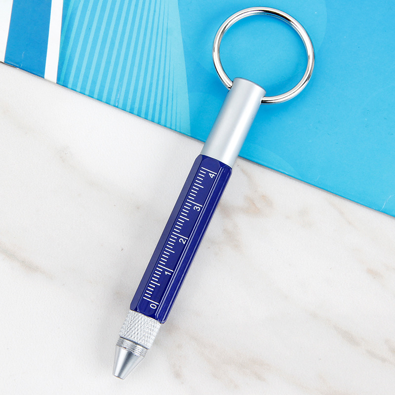 Blue with Keychain
