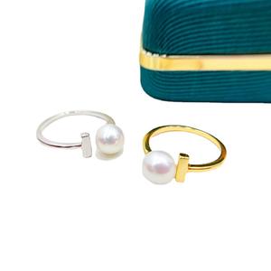 S925 <b>Silver</b> Ring DIY Trendy <b>Silver</b> Jewelry with Inlay 3-4mm <b>Beads</b> and Empty Support 10247 - Product Image 5