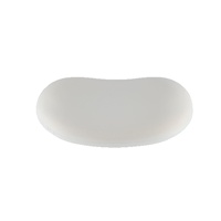 Oreiller de nuque ergonomique en mousse à mémoire de forme en soie glacée, forme extraterrestre, pour le soin du cou, avec noyau en mousse à mémoire de forme, pour la sieste, vente en gros