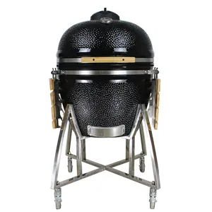 23.5 Inches Portable Outdoor Garden Foldable Charcoal Stainless Promotional Outdoor Largest Classical Ceramic Barbecue Grill