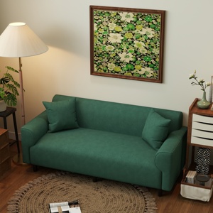 Italian Style Simple <b>Sofa</b> L Shaped Convertible Foam Filling For <b>Small</b> Living Rooms Guesthouses Rental Apartments - Product Image 1