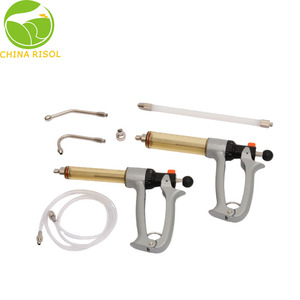 Tiêm ống tiêm thép không gỉ tiêm phòng súng tự động cho lợn gà cừu bò dụng cụ nha khoa - Product Image 6