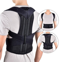 Ceinture de Correction Posturale Personnalisée avec Logo, Réglable, pour le Dos et la Clavicule, Respirante, Redresseur de Dos, Vente en Gros