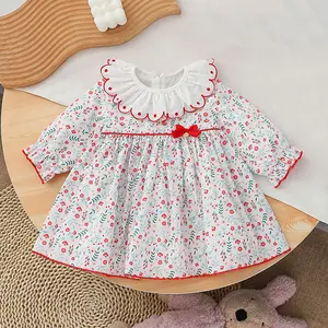 high quality 2022 girl designer angel floral dress top-ranking suppliers outong for baby girl