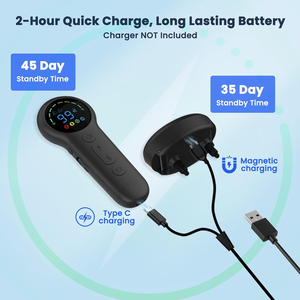 D03 वाटरप्रूफ कुत्ते ट्रेनर इलेक्ट्रॉनिक कॉलर बीप/कंपन/इलेक्ट्रिक शॉक ipx7 रेटेड लंबी बैटरी (>20 घंटे) दोहरी कुत्ते - Product Image 3