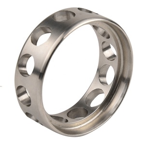 SUS316 Nhẫn Thép Không Gỉ Chính Xá<span class=keywords><strong>c</strong></span> Gia <span class=keywords><strong>C</strong></span>ông Tùy Chỉnh Thự<span class=keywords><strong>c</strong></span> Hiện <span class=keywords><strong>4</strong></span> Trụ<span class=keywords><strong>c</strong></span> CNC Gia <span class=keywords><strong>C</strong></span>ông Vòng Điều Chỉnh Thép Không Gỉ - Product Image 2