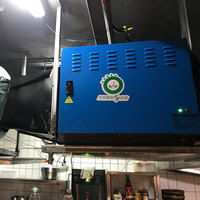 Épurateur d'air électrostatique Juwei Eco Unit ESP UV pour la purification des fumées d'huile et l'élimination des odeurs, efficacité de 96%, débit d'air de 8000 m³/h, ISO9001 CE