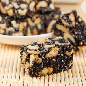 חואנגלאאו חטיף שומשום שחור פריך, חטיף שומשום שחור ובוטנים, חטיף אגוזים מזין, חטיף לזמן התה, 90 גרם - Product Image 4