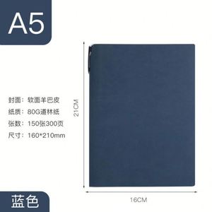 Custom Logo Printed PP/PU Leather Eco Hardcover A5 Business <b>Diary</b> Lay Flat Portable Dot Grid Notebook - Product Image 4