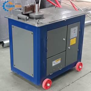 Máquina <span class=keywords><strong>Dobladora</strong></span> de Barras de Acero <span class=keywords><strong>en</strong></span> Espiral, Semiautomática, de Acero Inoxidable y Aluminio, Motor CNC 2D, para Fabricación de Estribos y Anillos de Acero - Product Image 4