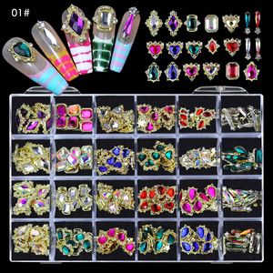 24 rejillas en caja de diamantes brillantes <span class=keywords><strong>para</strong></span> decoración de <span class=keywords><strong>uñas</strong></span>, juego de diamantes de imitación de cristal con <span class=keywords><strong>pegamento</strong></span> <span class=keywords><strong>para</strong></span> <span class=keywords><strong>uñas</strong></span>, decoración artística <span class=keywords><strong>para</strong></span> <span class=keywords><strong>uñas</strong></span>, manicura DIY - Product Image 5