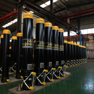 HYVA e PENTA tipo di ribaltamento telescopico cilindri a pistone idraulico per autocarro e ribaltabile - Product Image 5