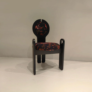 Série de chaises de salle à manger haut de gamme en bois de frêne FAS de style vintage, chaise de salle à manger avec accoudoirs personnalisable de style vintage français - Product Image 6