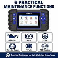 Escáner OBD2 UDIAG A300 de 4 Sistemas, Lector de Códigos, Herramienta de Diagnóstico para Motor, Transmisión, ABS, SRS, 6 Funciones de Reinicio, Aceite, EPB, TPMS para Auto y Camión