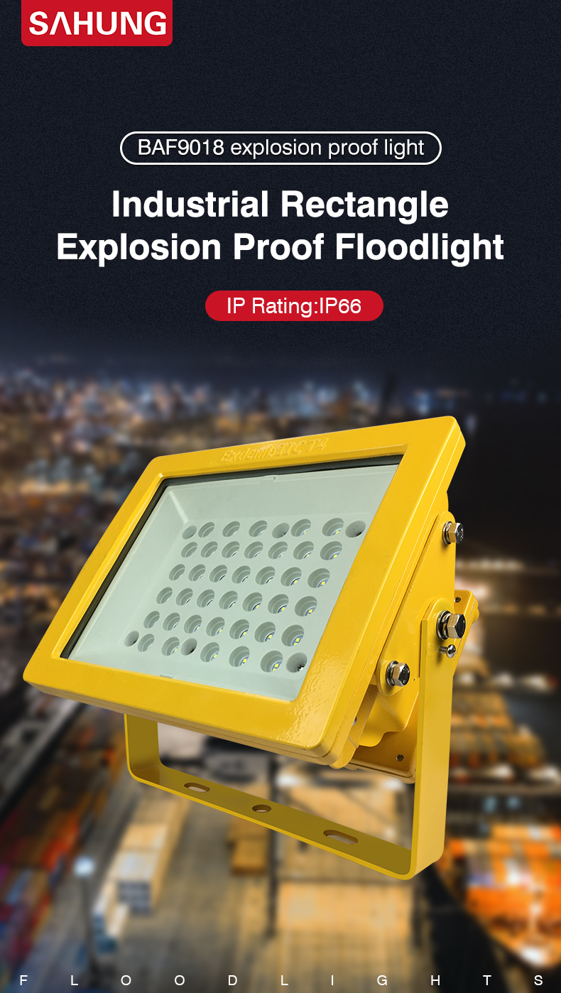 ATEX Lampu Led Tahan Ledakan, Lampu Led Profesional Tahan Ledakan 150W 200W