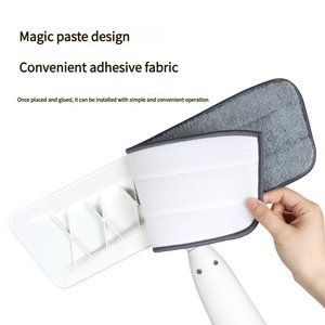 Vendas Quentes Mop Microfibra Ecológico Recarregável para Limpeza de Piso Antibacteriana com Spray Duplo Seco e Úmido - Product Image 3