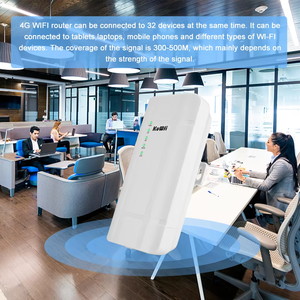 Routeur 4G LTE extérieur étanche IP65 KuWFi DHCP&<span class=keywords><strong>APN</strong></span> pour 32 appareils, avec carte SIM, pour machines de vente au détail - Stock USA - Product Image 4