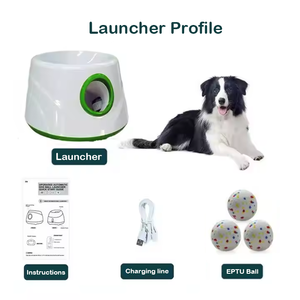 Cane automatico EPTU palla lanciatore di addestramento elettrico macchina per animali domestici dispositivo intelligente per esterni giocattolo interattivo per animali domestici - Product Image 5