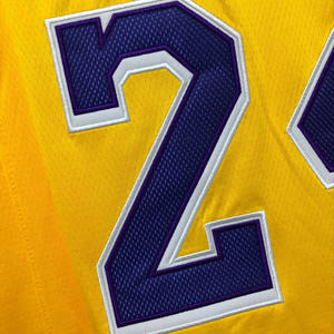 Buitenlandse Handel Heetste Nr. 24 Bryant Basketbal Jersey Custom Ademend Bedrukt Polyester Mouwloze Antibacteriële Sportkleding - Product Image 3