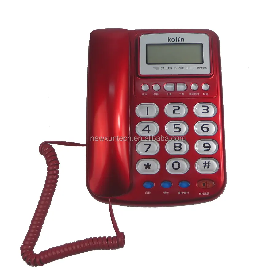 Low cost New Design Caller ID cordless phone 2 handsets