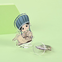 Support en acrylique personnalisé de haute qualité, populaire, transparent, pour décoration de bureau, figurine mignonne d'anime et de dessin animé
