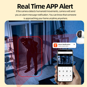 Système d'alarme de sécurité domestique Tuya Smart WiFi 2.4G & 5G BLE avec caméra 1080P, prise en charge de la liaison de scènes et capteur de sécurité DIY - Product Image 4