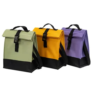 High Quality Insulated Aluminum Foil Lunch Box Cooler Shoulder Bag Custom Logo Soft Thermal Portable Cooler Bag For Adults