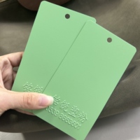 Poudre de polyester électrostatique thermofissile, résistante aux UV, peinte par pulvérisation, motif sable vert pomme, pour plastique