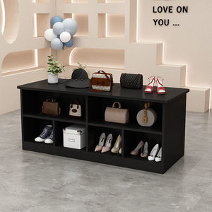 Lemari pajang sepatu dan tas mewah, etalase alas kaki dan tas mode, rak butik ritel kaca - Product Image 1