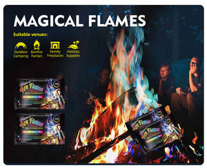 Flammes magiques colorées DF-141 Feu magique Paquets changeants de couleur de feu poudre de coloration de feu - Product Image 2