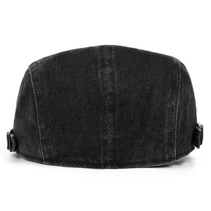 Mũ lưỡi trai vải bố kiểu Anh chất lượng cao, may đo theo yêu cầu, dành cho nam và nữ, kiểu dáng retro, phong cách Ivy - Product Image 3