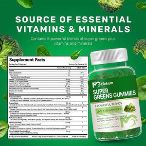 Gomitas de Verduras Multivitamínicas, Gomitas de Gelatina para Adultos, Hombres, Gomitas de Musgo Marino, Frutas y Verduras - Product Image 2