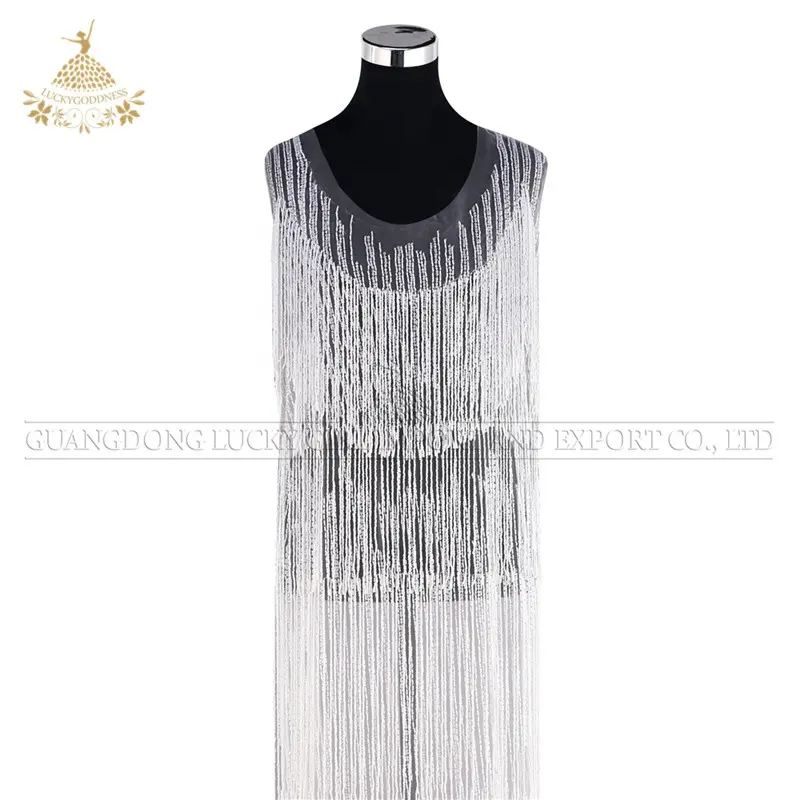 DRA-093 Mode Große Elegante Quaste Abendkleid Patch Für Hochzeit Kleid