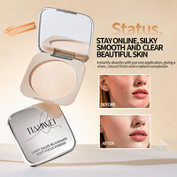 Poudre compacte mate effet flou longue tenue, contrôle du sébum, estompe les imperfections, personnalisable avec logo – Fabricant OEM ODM Marque Privée