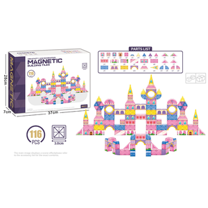 Offre Spéciale – Blocs de Construction Magnétiques en ABS de 3,0 cm, 45 Pièces – Jouet Éducatif de Géométrie DIY pour la Construction de Petits Châteaux, pour Enfants de <span class=keywords><strong>4</strong></span> Ans et Plus - Product Image 5