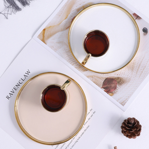 High Quality Mini Tea Cup <b>Gift</b> <b>Box</b> Colorful Glaze Gold Ceramic Home <b>Coffee</b> Low MOQ Minimalist - Product Image 2