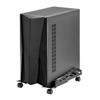 CPB-24 Heavy Duty Mobile Gaming CPU Stand Computer Tower Stand PC Computer Case Holder Bracket