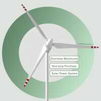Éolienne Horizontale Génératrice Éolienne Système d'Éoliennes de 3KW, 5KW, 10KW, 15KW, 20KW, 30KW