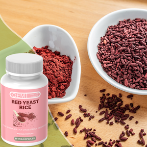 OEM Red Yeast Rice & Plant Sterol <span class=keywords><strong>cholesterol</strong></span> hỗ trợ viên nang-Công thức cho sức khỏe tim mạch-60 viên nang - Product Image 2