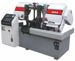 ANTISHICNC Double Column Horizontal Metal Band Sawing Machine CH-330HA metal cutting machine model 330A with best price