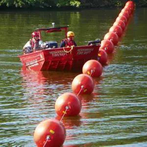 Kunststoff kleines Boot Fest macher schwimmende Kugel Boje Angeln Schwimmer ball für Meeres schutzgebiete