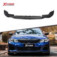 Alerón Delantero de Fibra de Carbono XTREME, Alerón Deportivo de Una Pieza para BMW G20 G21 320i 330i M340i 2019-2022 Serie 3