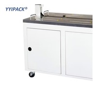 Machine d'emballage entièrement automatique pour la cerclage de cartons avec bande PP