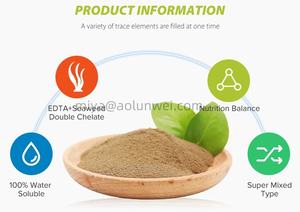 Aminoácido Quelato Hierro/<span class=keywords><strong>Cobre</strong></span>/Manganeso/Zinc/Boro/Molibdeno Compuesto Fertilizante <span class=keywords><strong>foliar</strong></span> (Fertilizante en polvo de flujo) - Product Image 5