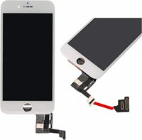 Pengganti layar iPhone 7, rakitan bingkai pengganti Digitizer layar sentuh 4.7 inci putih