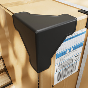 Đen nhựa góc bảo vệ chống va chạm chuyển phát nhanh hộp giấy cạnh bảo vệ đệm vật liệu cho giấy carton - Product Image 1